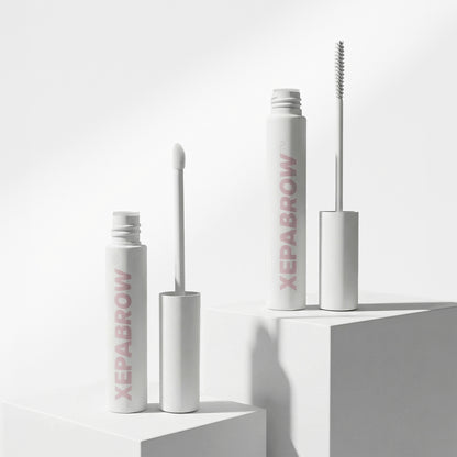 XEPA® Brow Duo - Гел за вежди + Серум за вежди + Безплатен Тампон за грим
