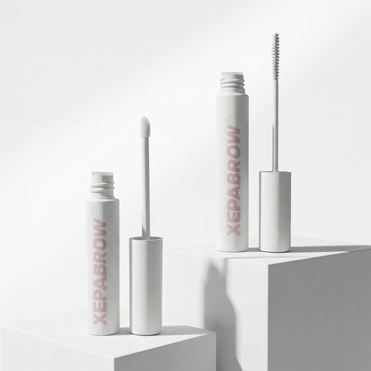 XEPA® Brow Duo - Гел за вежди + Серум за вежди + Безплатен Тампон за грим