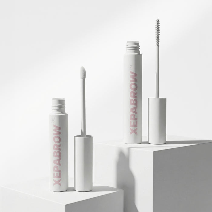 XEPA® Brow Duo - Гел за вежди + Серум за вежди + Безплатен Тампон за грим