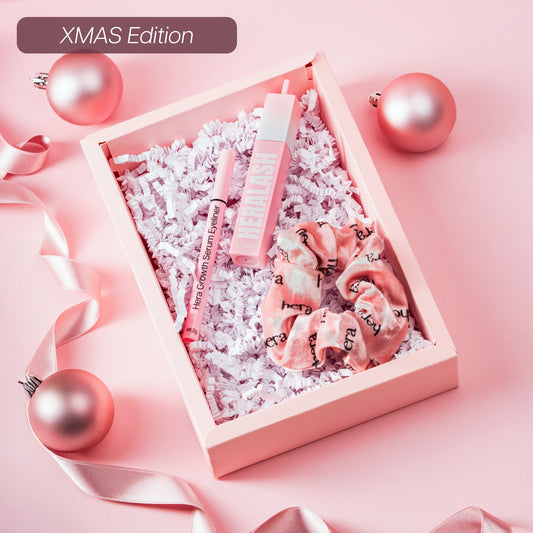 XEPA™ Pack - Очна линия за растеж на мигли + Спирала за растеж на мигли + Безплатно Скрънчи