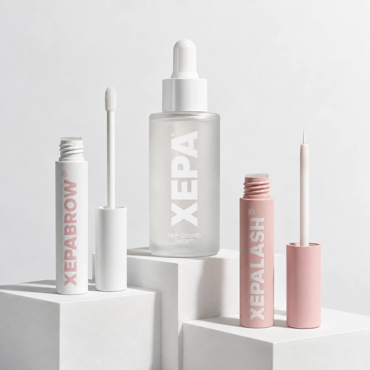 XEPA® Growth Trio - Серум за коса + серум за мигли + серум за вежди