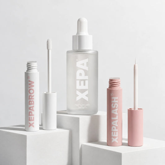 XEPA® Growth Trio - Серум за коса + серум за мигли + серум за вежди