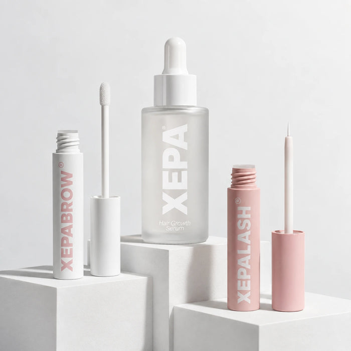 XEPA® Growth Trio - Серум за коса + серум за мигли + серум за вежди